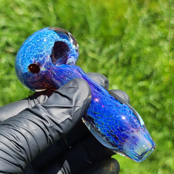 Purple Nebula Glass Pipe Glass Pipe Tako Glass   