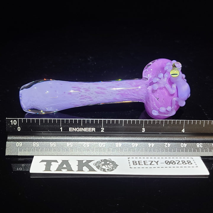 Orchid Happy Frog Pipe Glass Pipe Beezy Glass   