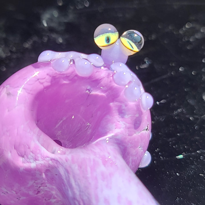 Orchid Happy Frog Pipe Glass Pipe Beezy Glass   