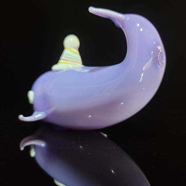 Narwhal Glass PIpe Glass Pipe Dellene Peralta Glass   