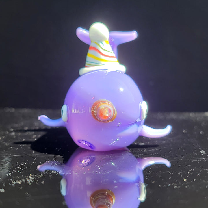 Narwhal Glass PIpe Glass Pipe Dellene Peralta Glass   