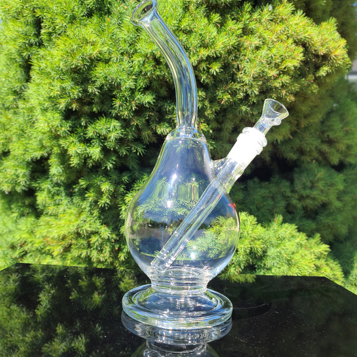 Solid Glass Pear Percolator Glass Pipe Solid Glass   