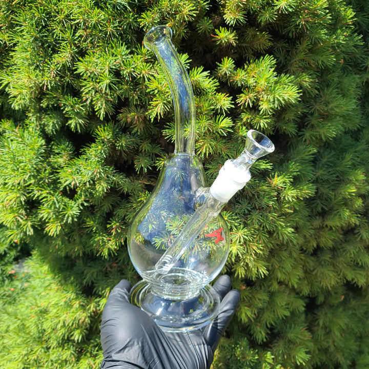 Solid Glass Pear Percolator Glass Pipe Solid Glass   