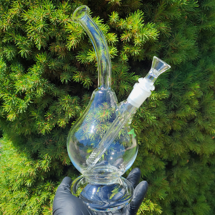 Solid Glass Pear Percolator Glass Pipe Solid Glass   