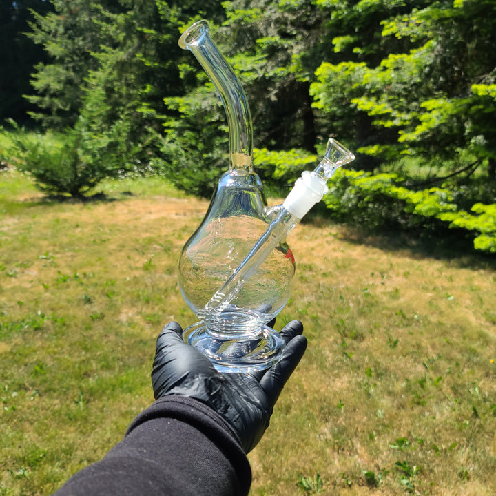 Solid Glass Pear Percolator Glass Pipe Solid Glass   