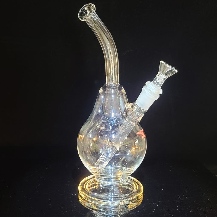 Solid Glass Pear Percolator Glass Pipe Solid Glass   