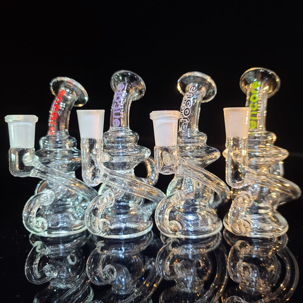 Mini Klein Rig Glass Pipe NorCal Glass   