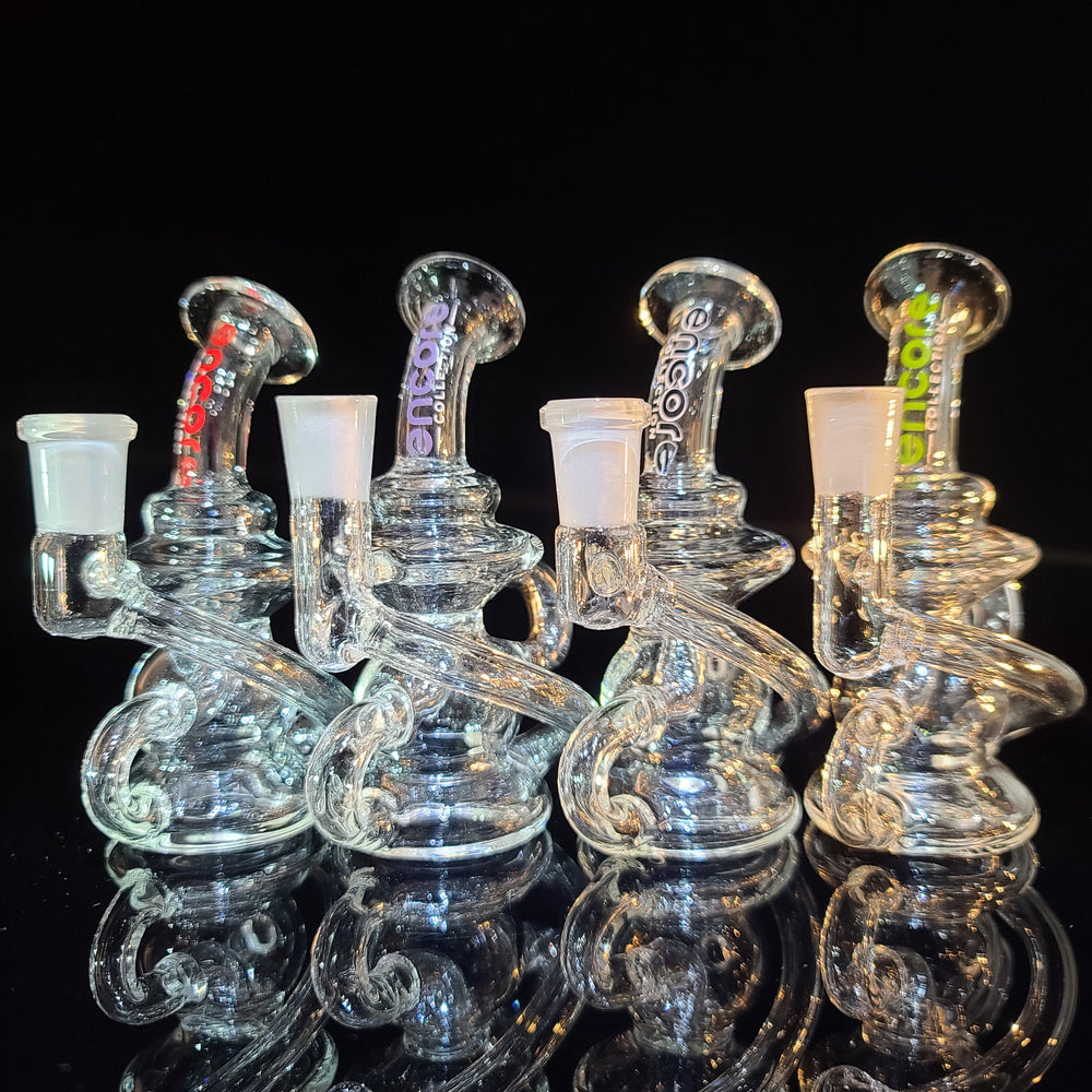 Mini Klein Rig Glass Pipe TG   