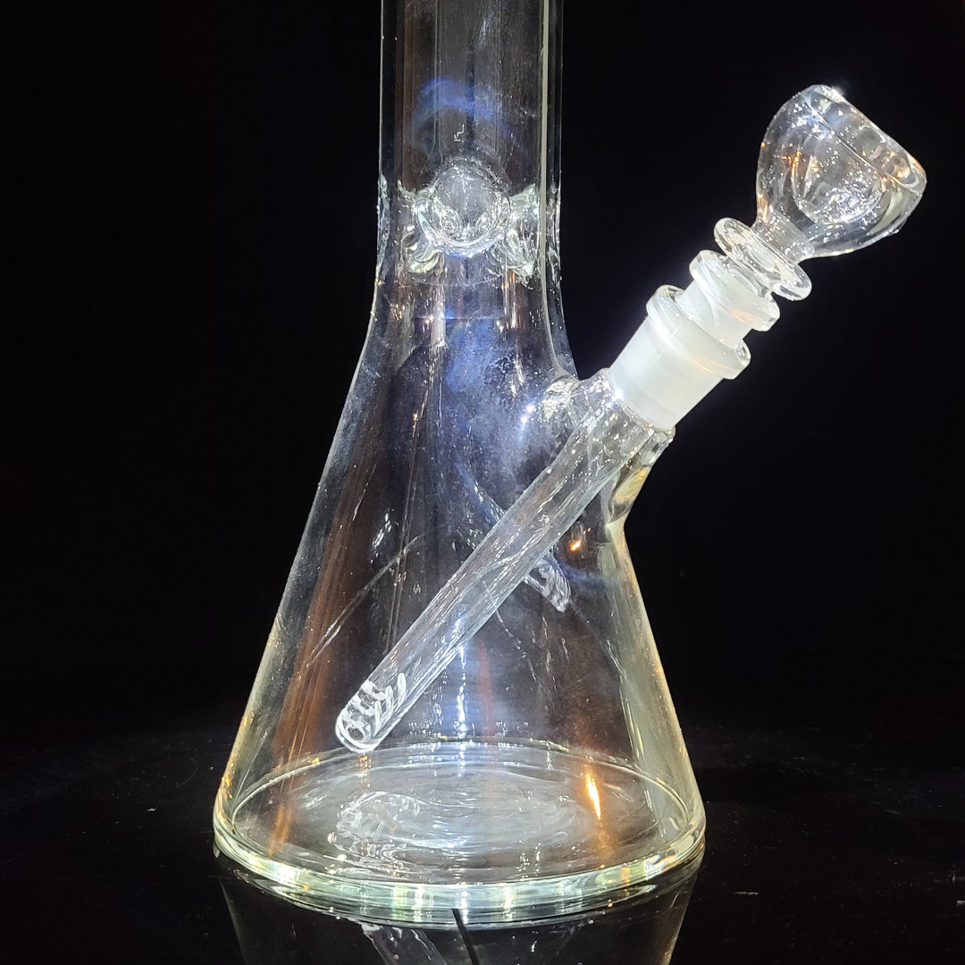 Augy Clear Straight 18" Beaker Bong Glass Pipe Augy Glass   