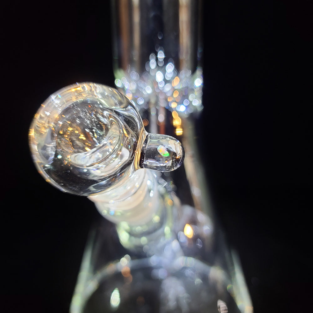 Augy Clear Straight 18" Beaker Bong Glass Pipe Augy Glass   