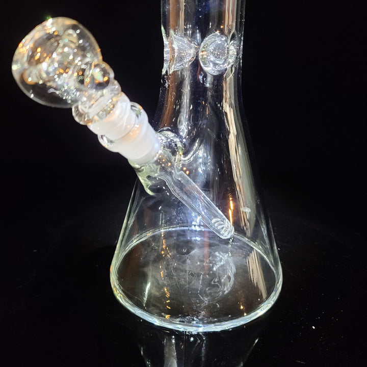 Augy Clear Straight 18" Beaker Bong Glass Pipe Augy Glass   