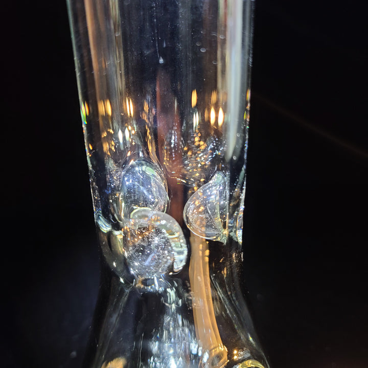 Augy Clear Straight 18" Beaker Bong Glass Pipe Augy Glass   