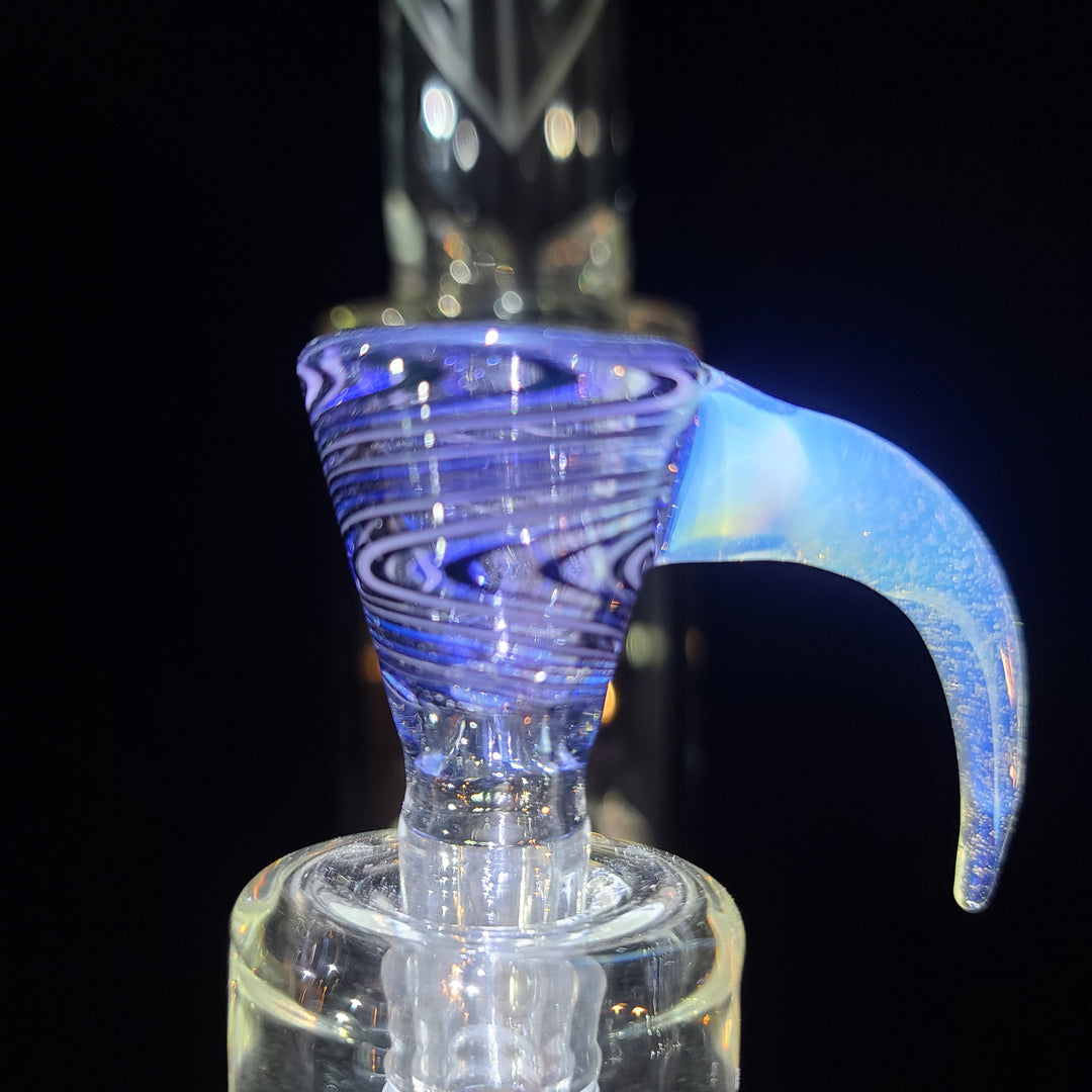 Augy 15" Straight Shower Linework Bong Glass Pipe Augy Glass   