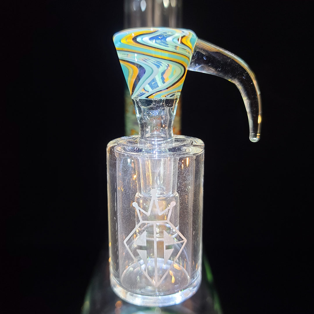 Augy 15" Linework Beaker Bong Glass Pipe Augy Glass   