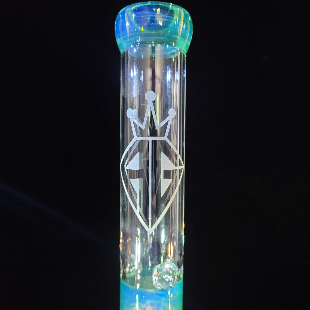 Augy 15" Linework Beaker Bong Glass Pipe Augy Glass   