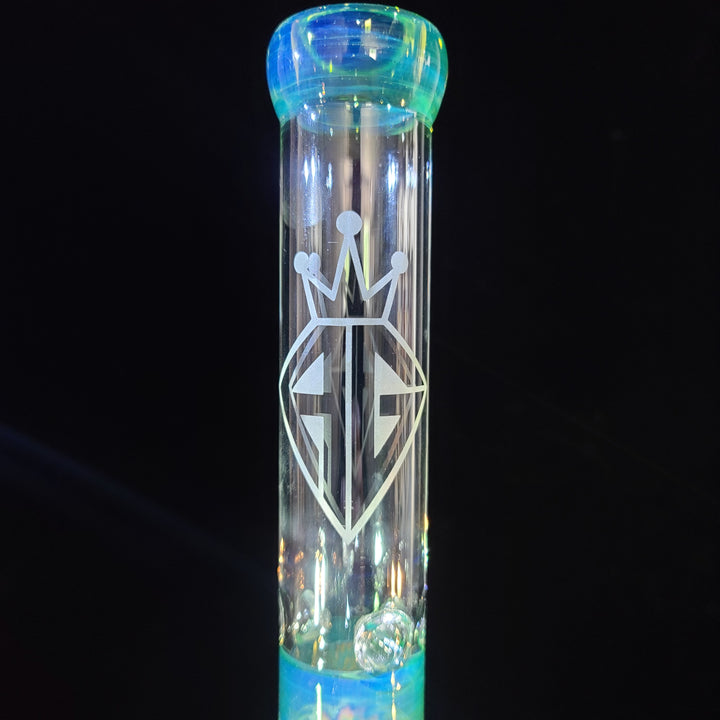 Augy 15" Linework Beaker Bong Glass Pipe Augy Glass   