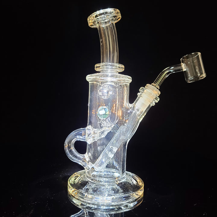 Augy 10 mm Clear Recycler Water Pipe Augy Glass   