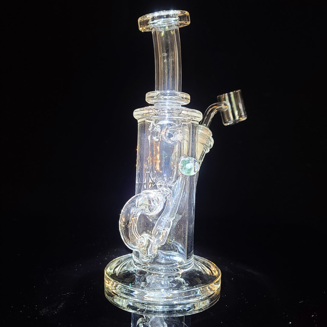 Augy 10 mm Clear Recycler Water Pipe Augy Glass   