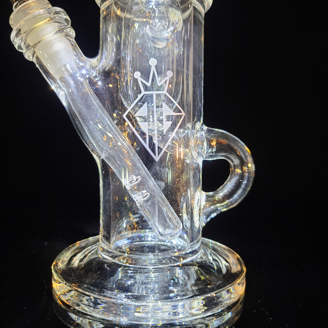 Augy 10 mm Clear Recycler Water Pipe Augy Glass   