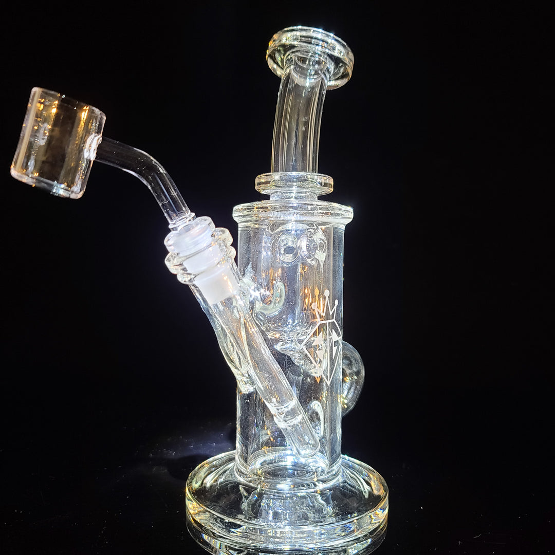 Augy 10 mm Clear Recycler Water Pipe Augy Glass   