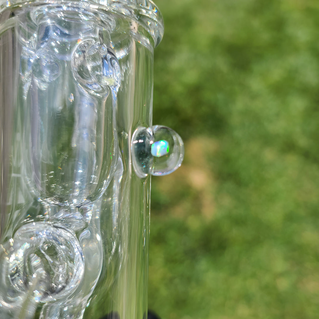 Augy 10 mm Clear Recycler Water Pipe Augy Glass   