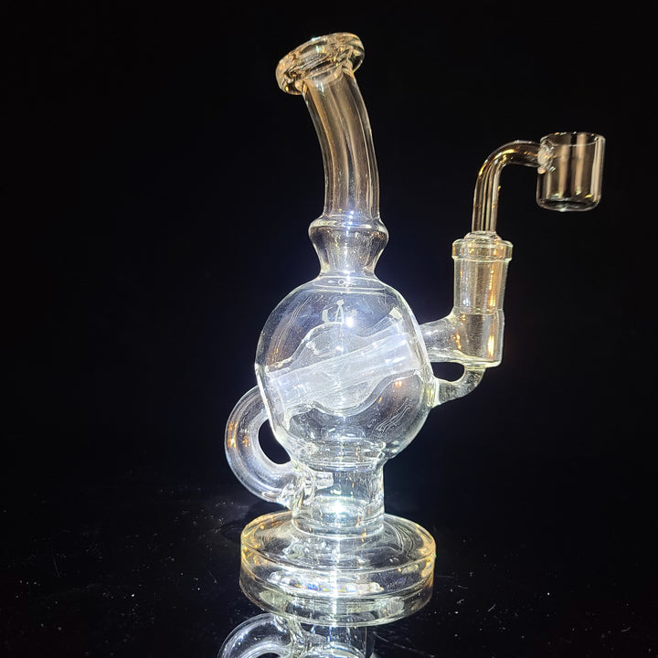 Augy 14 mm Compact Ball Recycler Glass Pipe Augy Glass   