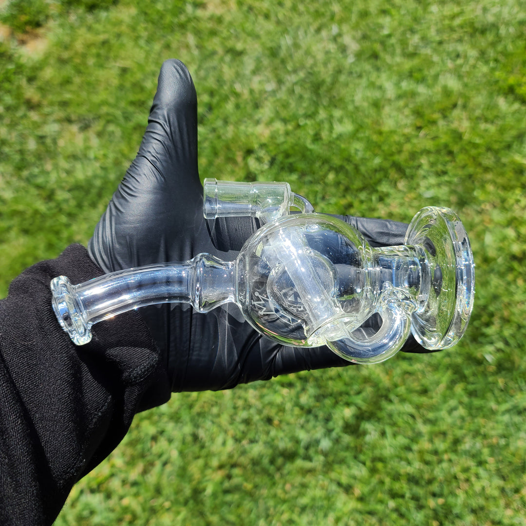 Augy 14 mm Compact Ball Recycler Glass Pipe Augy Glass   