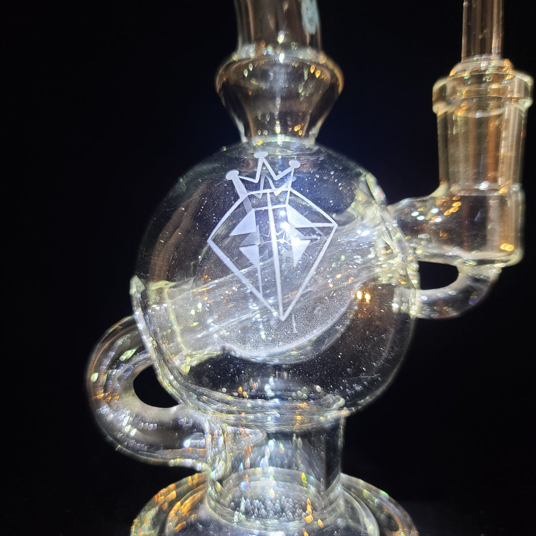 Augy X Tako 14 mm Compact Ball Recycler Water Pipe Augy Glass   