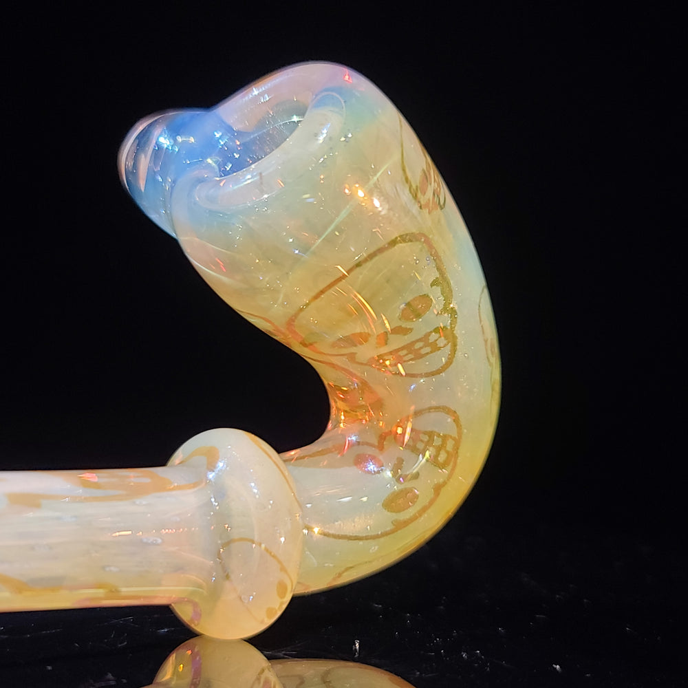 Carbon Tech Skull Sherlock from Bob Badtram Glass Pipe Bob Badtram   