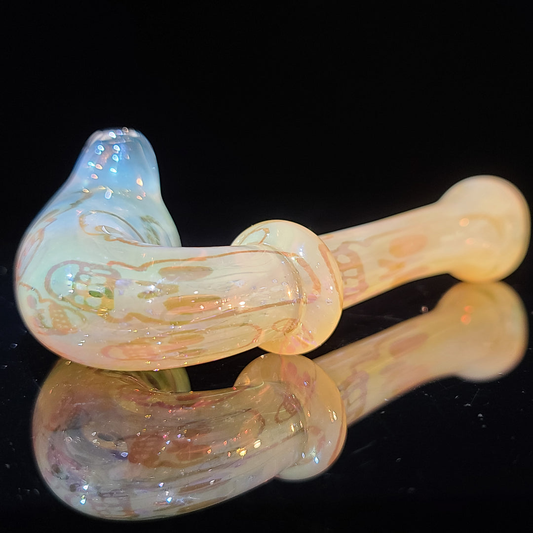 Carbon Tech Skull Sherlock from Bob Badtram Glass Pipe Bob Badtram   