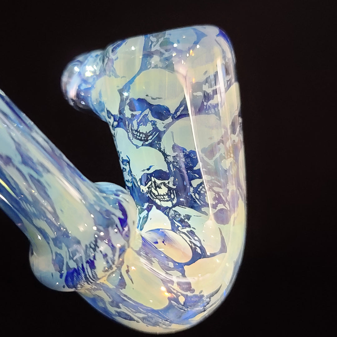 Carbon Tech Skull Sherlock from Bob Badtram Glass Pipe Bob Badtram   
