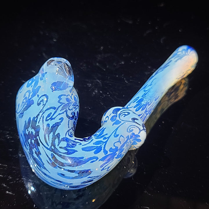 Carbon Tech Flower Sherlock from Bob Badtram Glass Pipe Bob Badtram   