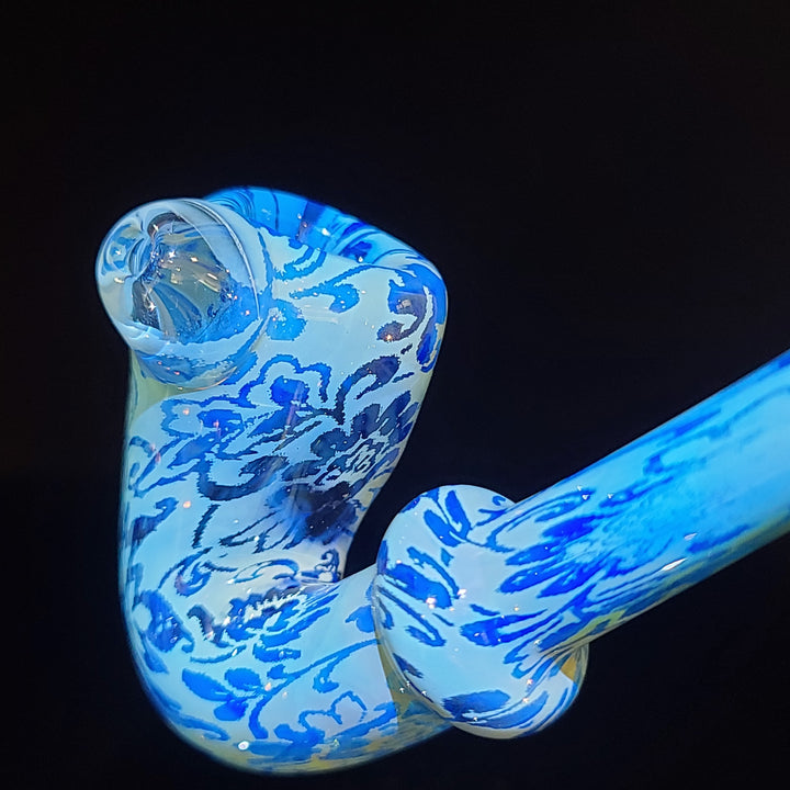 Carbon Tech Flower Sherlock from Bob Badtram Glass Pipe Bob Badtram   