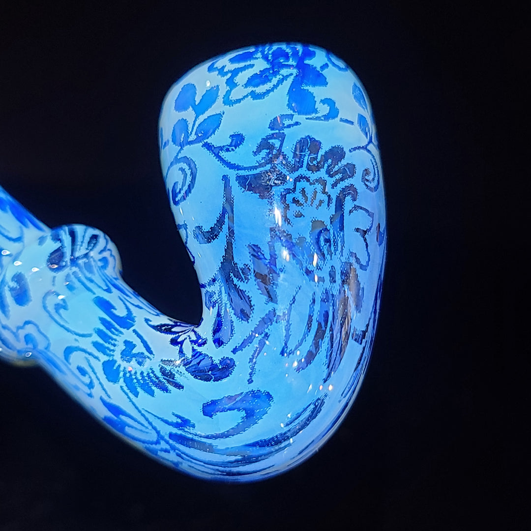 Carbon Tech Flower Sherlock from Bob Badtram Glass Pipe Bob Badtram   