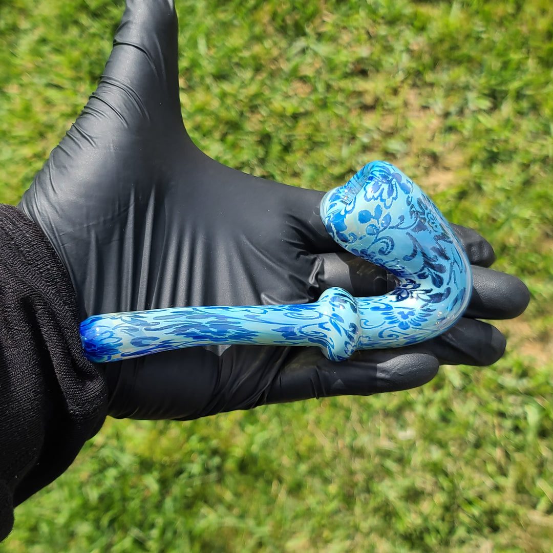 Carbon Tech Flower Sherlock from Bob Badtram Glass Pipe Bob Badtram   