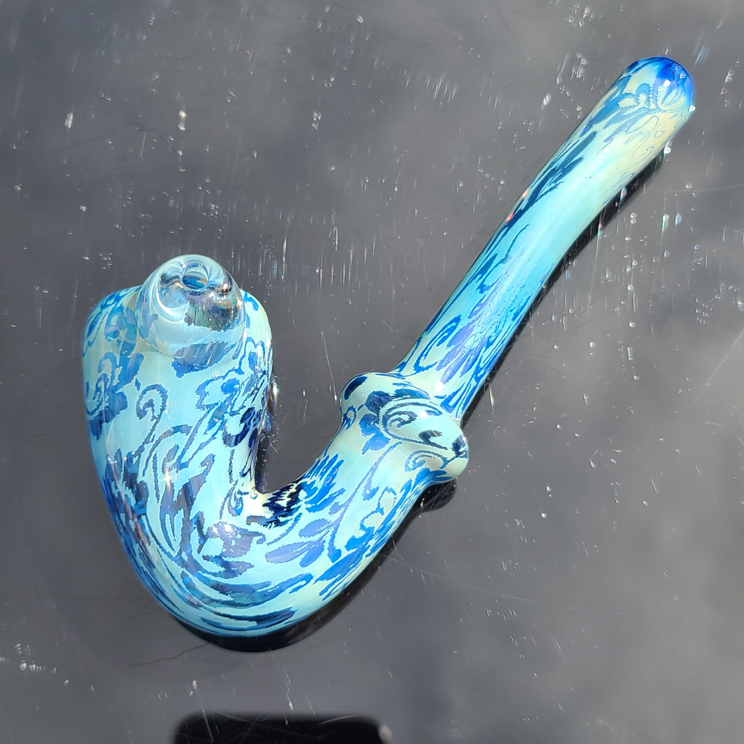 Carbon Tech Flower Sherlock from Bob Badtram Glass Pipe Bob Badtram   