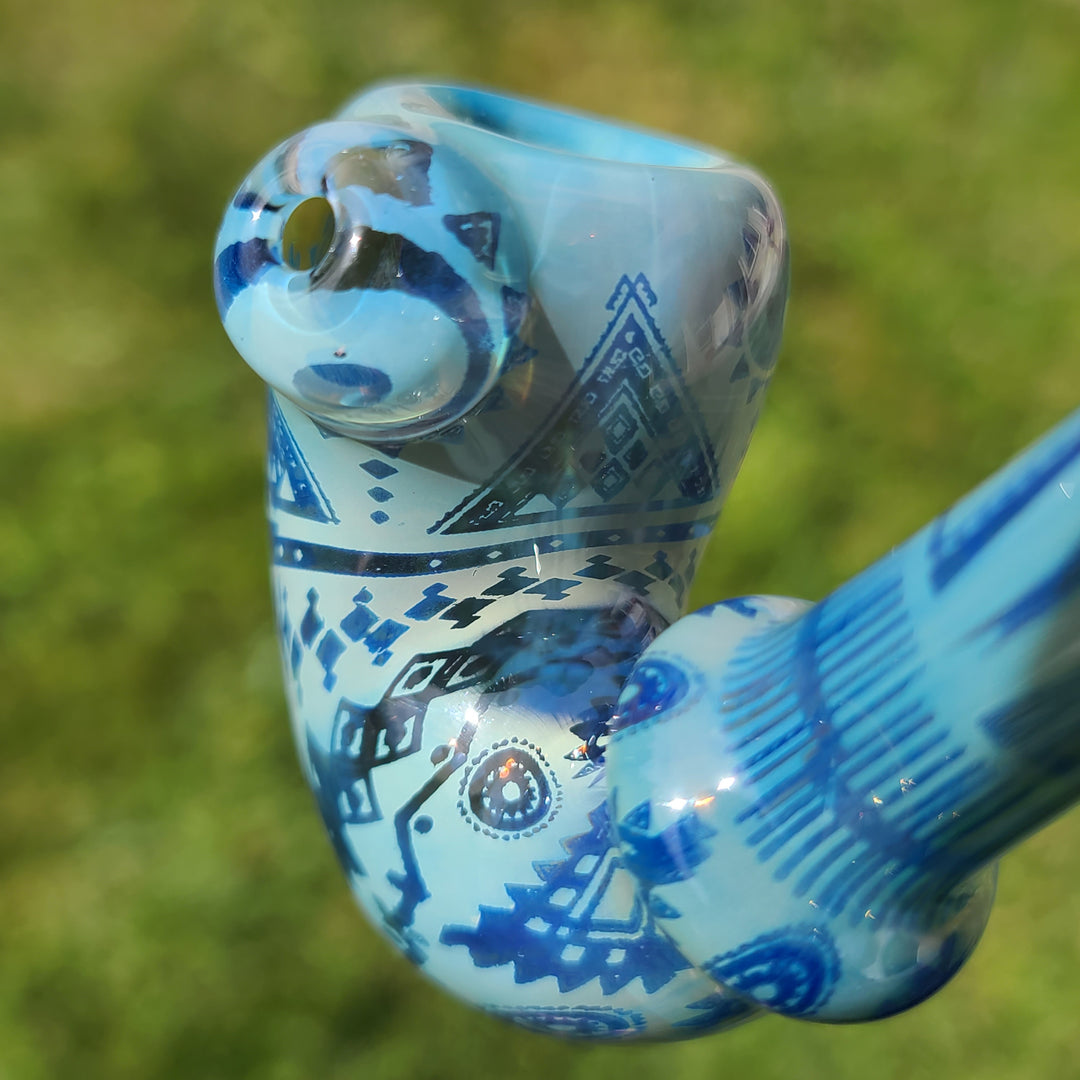 Carbon Tech Native Sherlock from Bob Badtram Glass Pipe Bob Badtram   