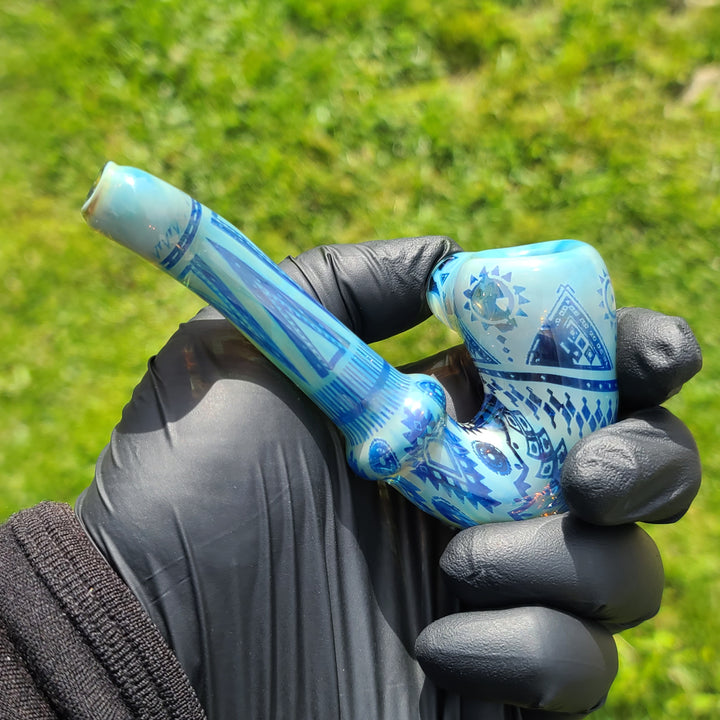 Carbon Tech Native Sherlock from Bob Badtram Glass Pipe Bob Badtram   