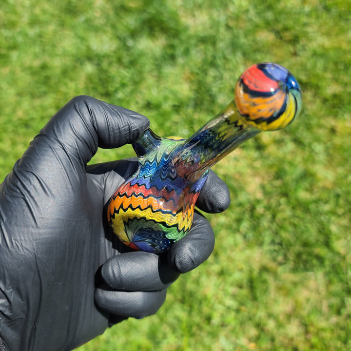 Sock Flip Hammer Glass Pipe Chachie Rodriguez   