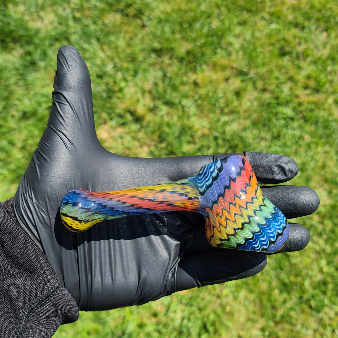 Sock Flip Hammer Glass Pipe Chachie Rodriguez   