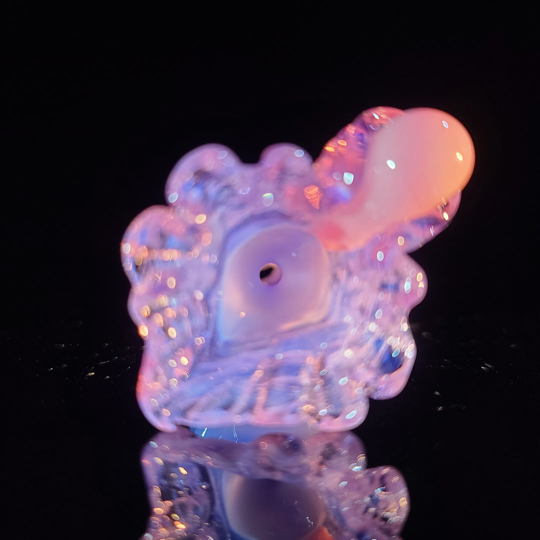 Purple Vagina Chillum Glass Pipe Chillery Bogart   