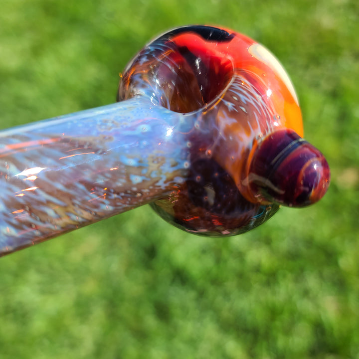 Safari Disc Flip Spoon Glass Pipe Chillery Bogart   