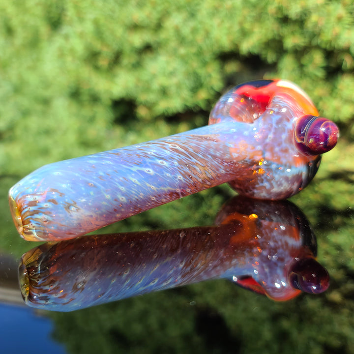 Safari Disc Flip Spoon Glass Pipe Chillery Bogart   
