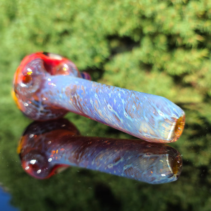 Safari Disc Flip Spoon Glass Pipe Chillery Bogart   