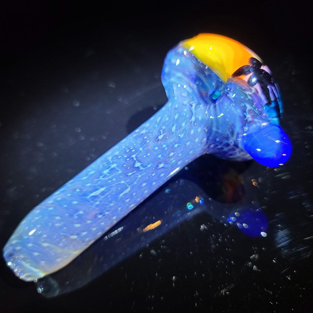 Beach Vacation Disc Flip Spoon Glass Pipe Chillery Bogart   