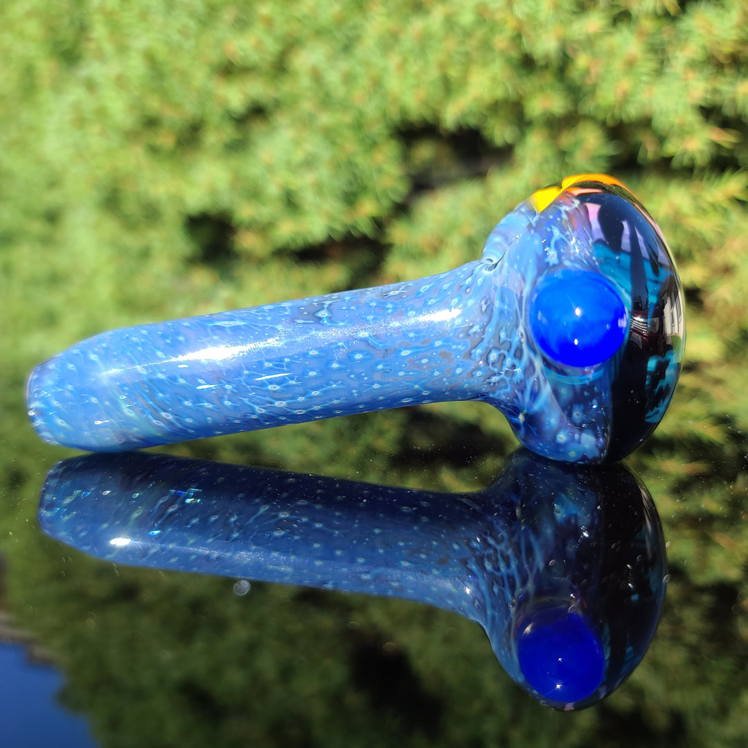 Beach Vacation Disc Flip Spoon Glass Pipe Chillery Bogart   