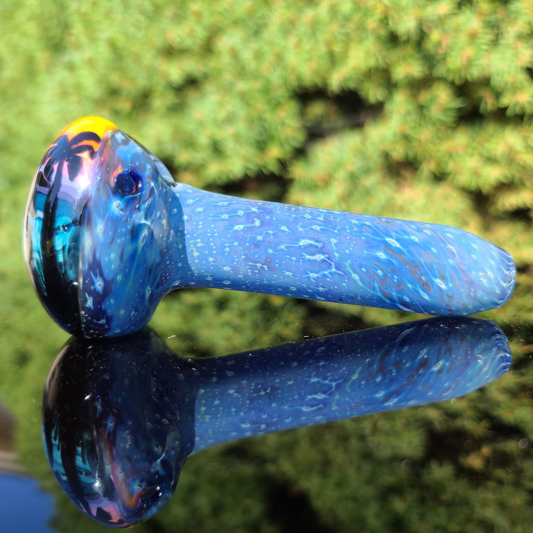 Beach Vacation Disc Flip Spoon Glass Pipe Chillery Bogart   