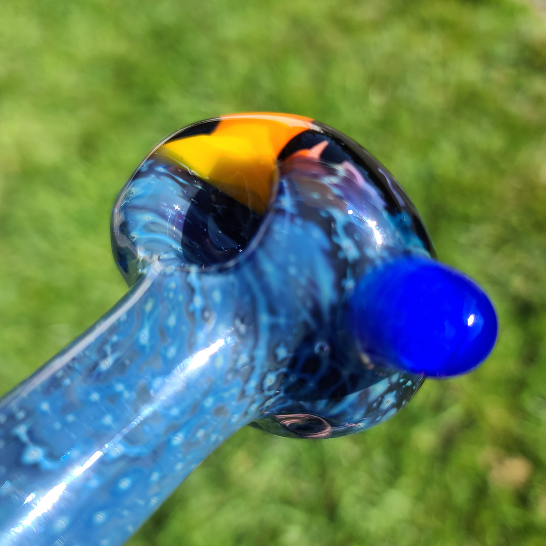 Beach Vacation Disc Flip Spoon Glass Pipe Chillery Bogart   