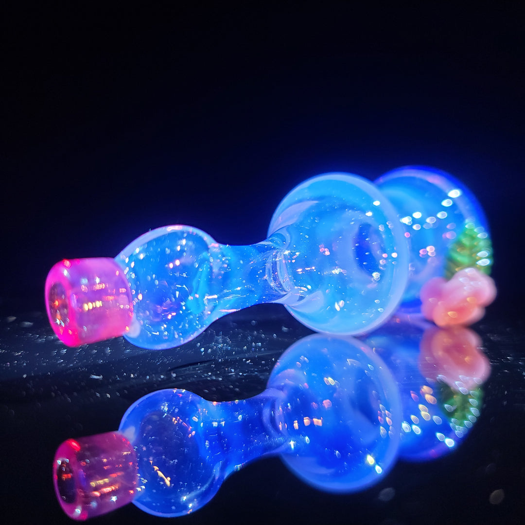 Rose Chillum Glass Pipe Chillery Bogart   