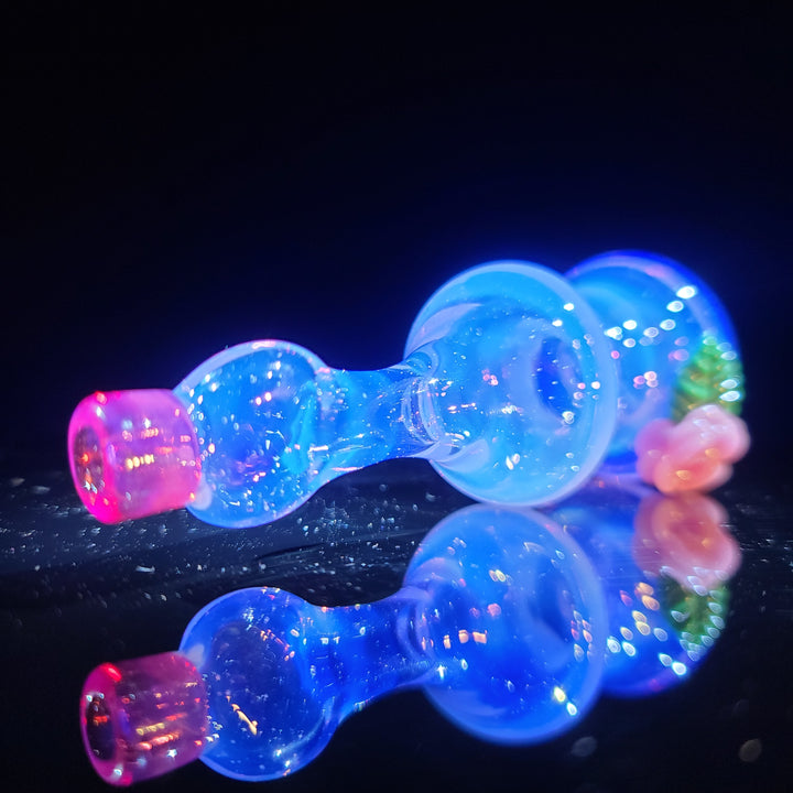 Rose Chillum Glass Pipe Chillery Bogart   